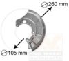 VAN WEZEL 5812371 Splash Panel, brake disc